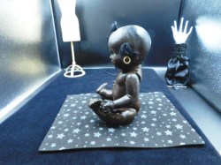 black baby blue check nude view